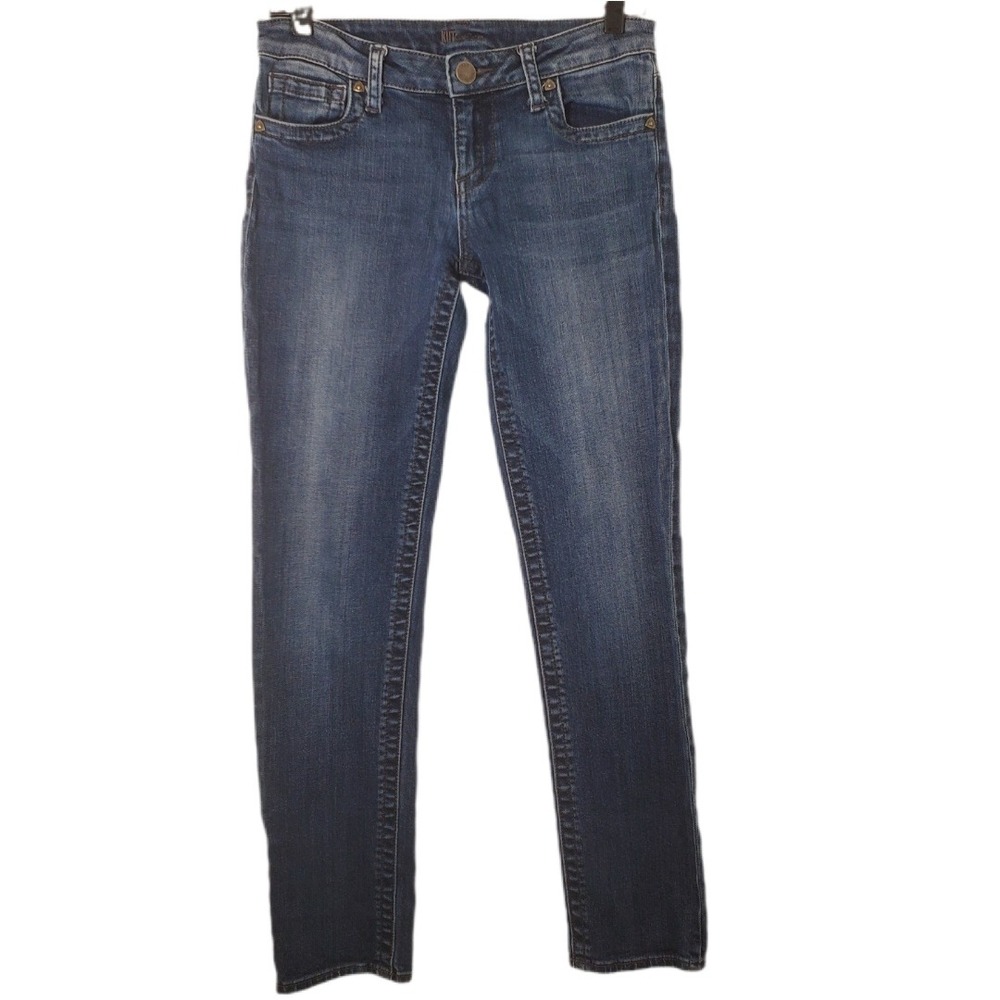 Kut from the Kloth Stevie Straight Leg Jeans Stretch Denim‎ Size 4 Cut 97558